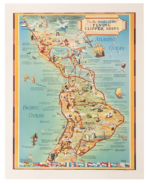 Thompson, Kenneth W. Pan American. On the Routes of the Flying Clipper Ships.