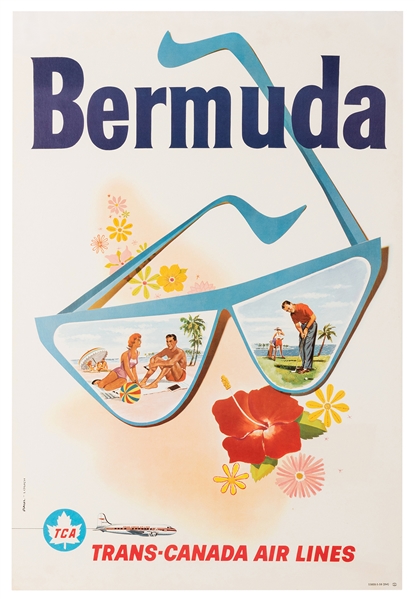 Trans-Canada Air Lines. Bermuda.