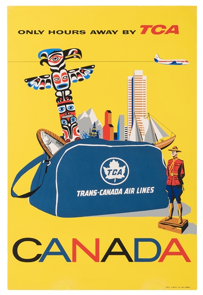 Trans-Canada Air Lines. Canada.
