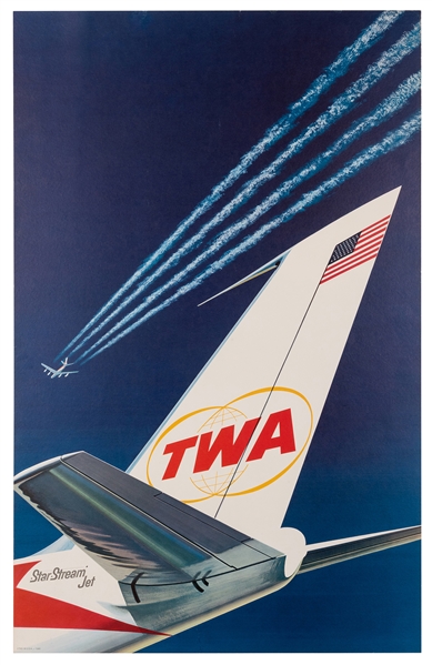 TWA. Star Stream Jet.