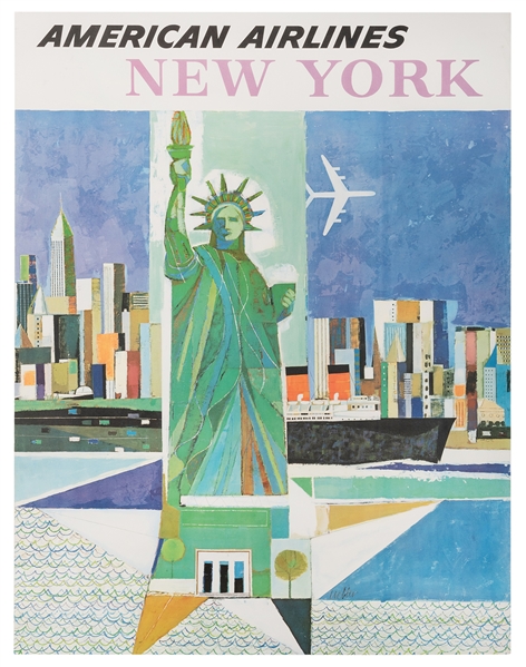 Webber. New York. American Airlines.