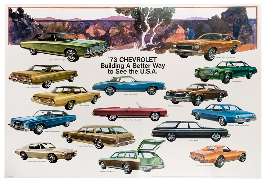 [Automotive] 1973 Chevrolet Advertisement.