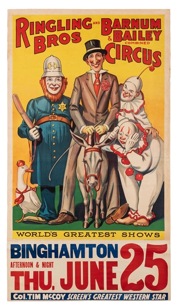 Ringling Brothers and Barnum & Bailey. [Clowns].