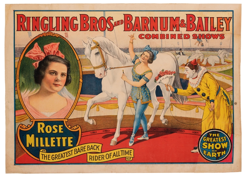 Ringling Bros and Barnum & Bailey. Rose Millette.