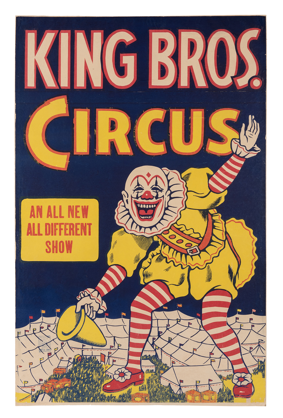 Lot Detail - Group of 6 Vintage Circus Posters.