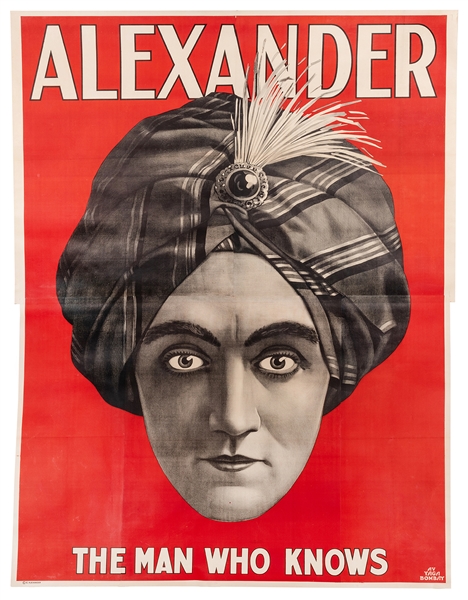 Alexander (Claude Alexander Conlin). Alexander. The Man Who Knows. 