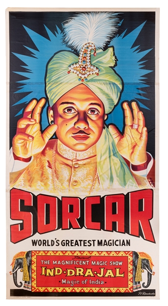 Sorcar, P.C. (Pratul Chandra Sorcar). Sorcar. The World’s Greatest Magician.