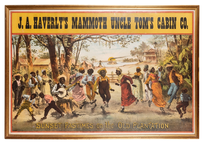 J.A. Haverly’s Mammoth Uncle Tom’s Cabin Co. Sunset Pastimes on the Old Plantation.