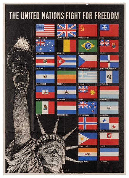 Broder, S. The United Nations Fight for Freedom. 1942. 
