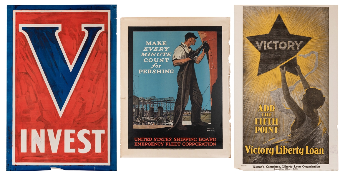 Trio of World War I Posters.