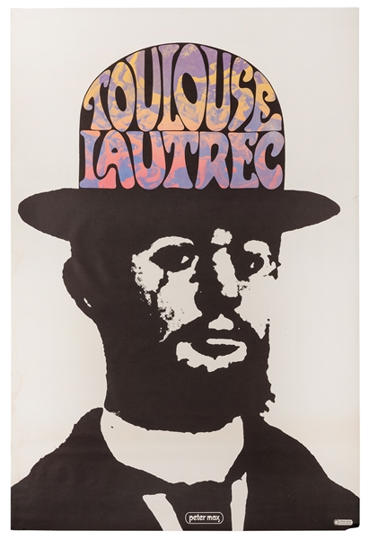 Max, Peter (b. 1937). Toulouse Lautrec.