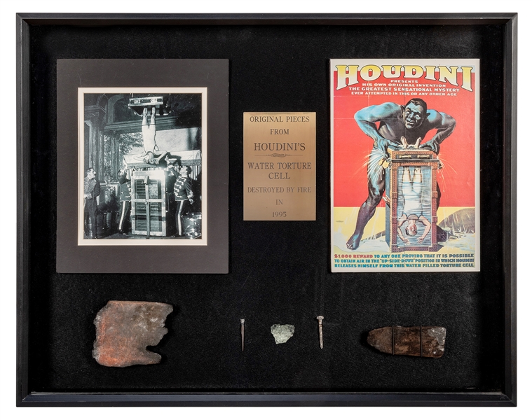 Fragments of Houdini’s Water Torture Cell.