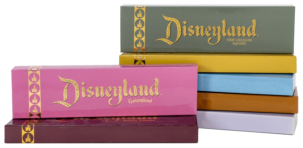 Seven Pin Sets from Disneyland’s 50th Anniversary.