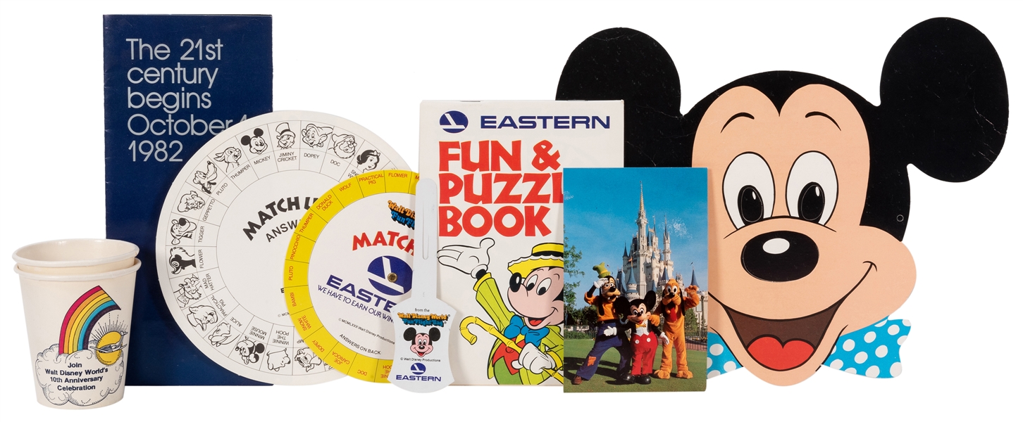 Eastern Airlines Walt Disney World Fun Flight Bag.