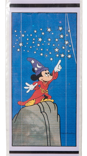 Roll Up Sorcerer Mickey Window Blinds.