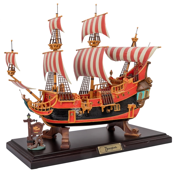Fantasyland Pirate Ship Model.