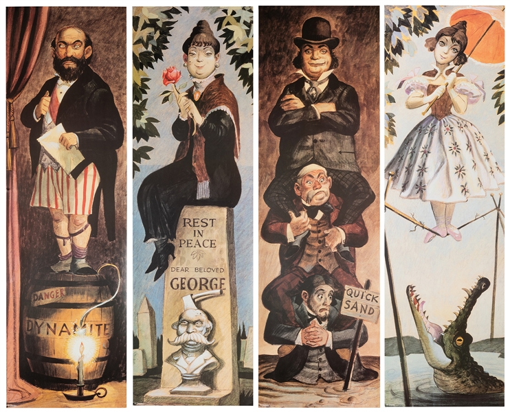 Haunted Mansion Stretching Posters.