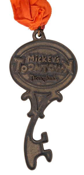 Mickey’s Toontown Honorary Toon Medallion.