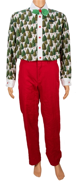Male Cast Member Christmas Outfit.