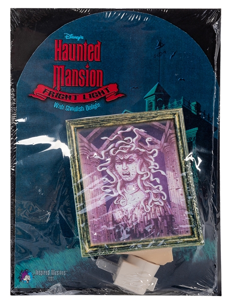 Haunted Mansion Fright Light with Ghoulish Delight.