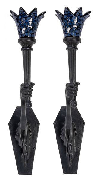 Haunted Mansion Wall Sconces (Set of two).