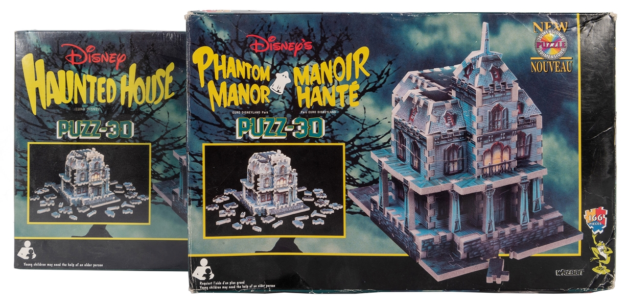 Two Phantom Manor 3D Jigsaw Puzzles.
