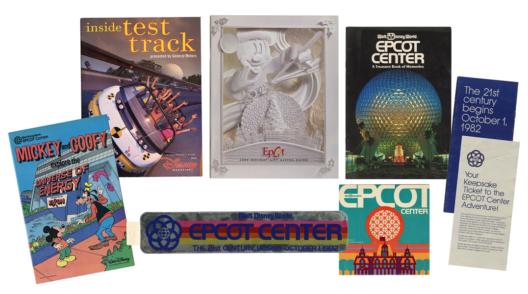 EPCOT Center Lot of 10 Items.