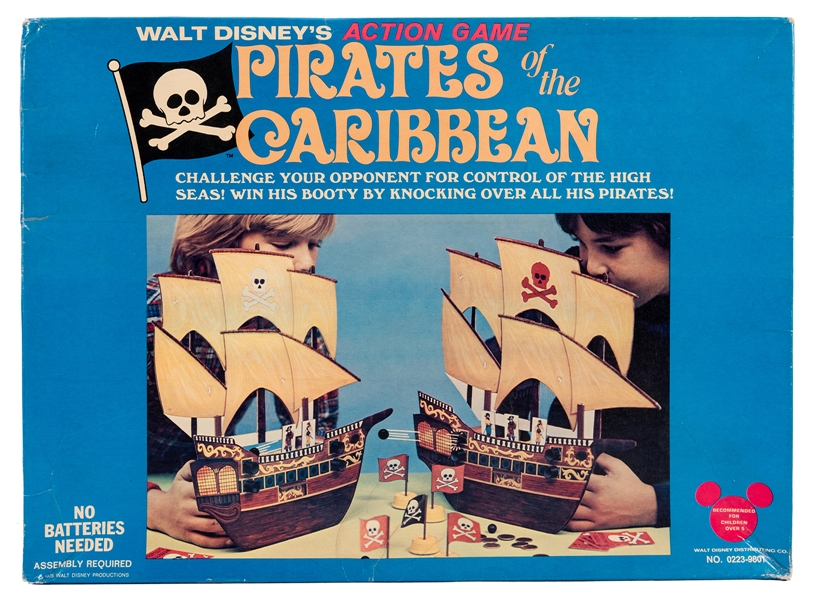 Pirates of the Caribbean Vintage Game.