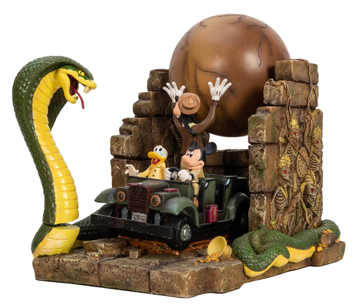 Indiana Jones Adventure 10th Anniversary Figurine.