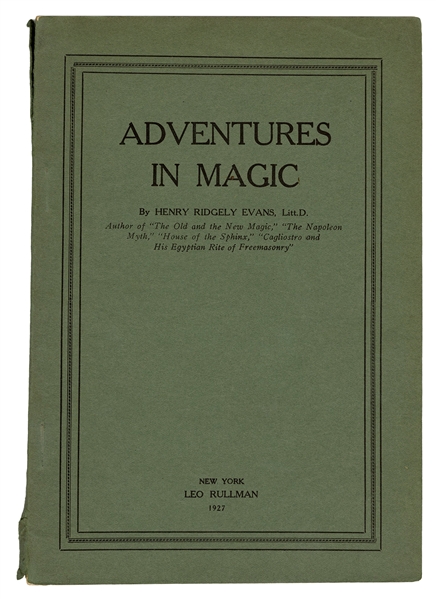 Adventures in Magic.