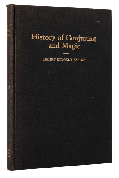 History of Conjuring and Magic.
