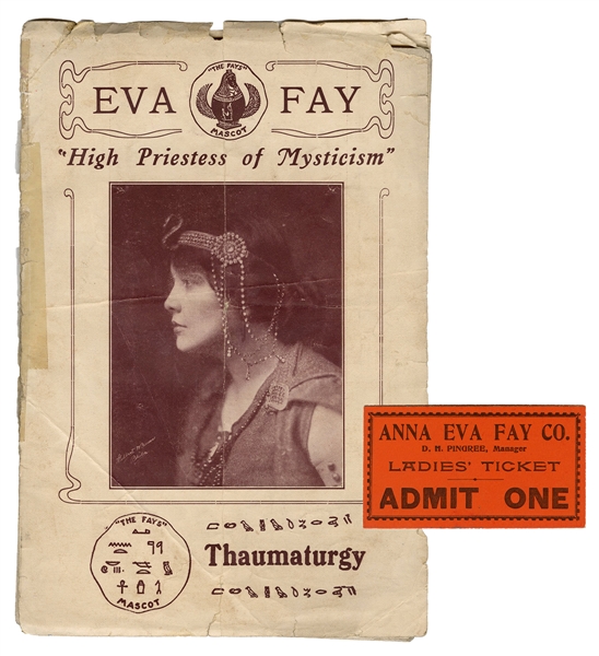 Eva Fay’s Somnolency and Guide to Dreams.