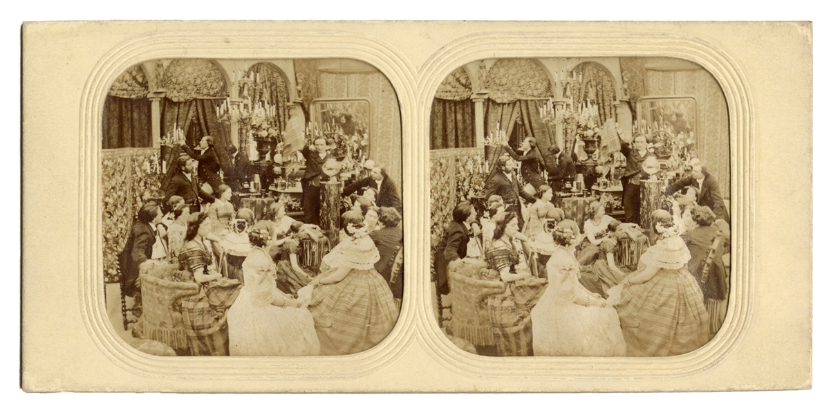 Parlor Magician Stereoview.