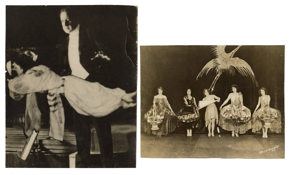 Two Photographs of Howard and Jane Thurston.