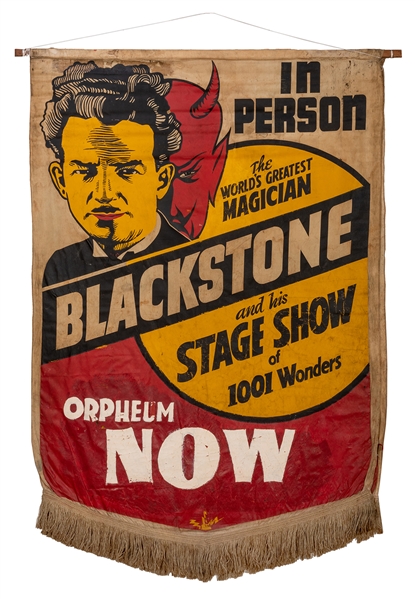 Blackstone and his Stage Show of 1001 Wonders.
