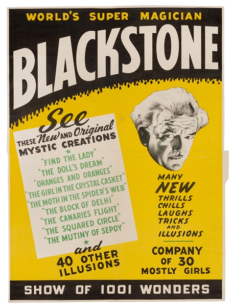 Blackstone. World’s Super Magician.