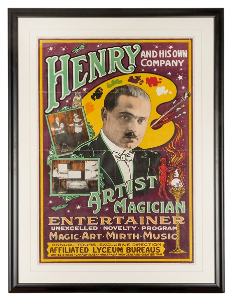 Henry and His Company. Artist. Magician. Entertainer