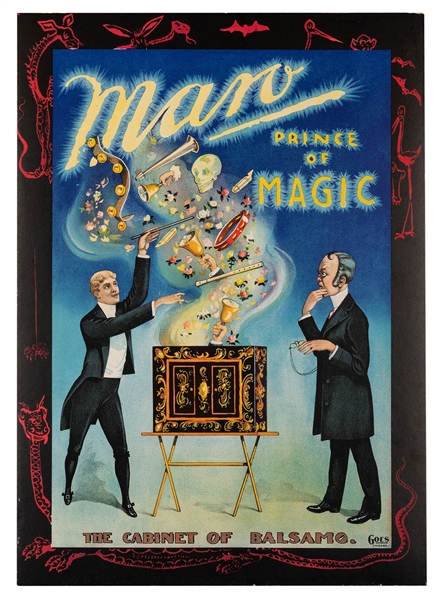 Maro Prince of Magic. The Cabinet of Balsamo.
