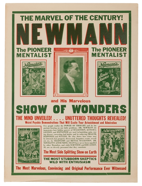 Newmann. The Pioneer Mentalist.