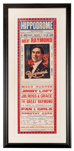 The Great Raymond.