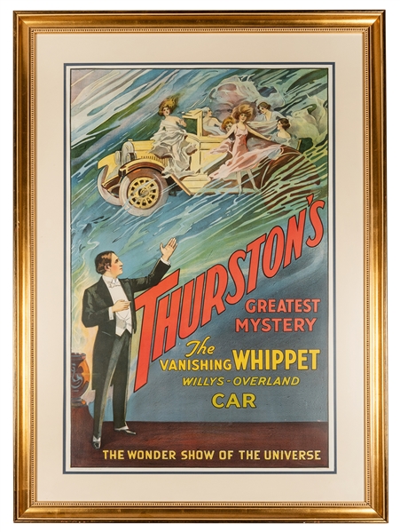 Thurston’s Greatest Mystery. The Vanishing Whippet.