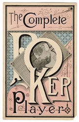  [Original Artwork] [Blackbridge, John] The Complete Poker Player. Original Cover Artwork. 