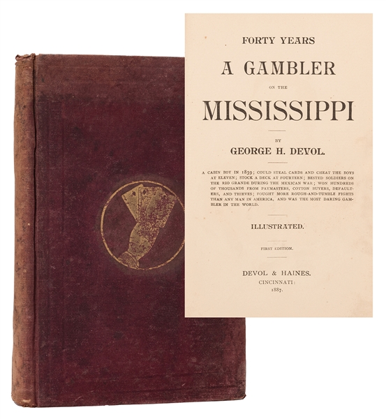  Devol, George. Forty Years a Gambler on the Mississippi.