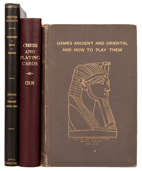  Falkener, Edward. Games Ancient and Oriental and How to Play Them. 