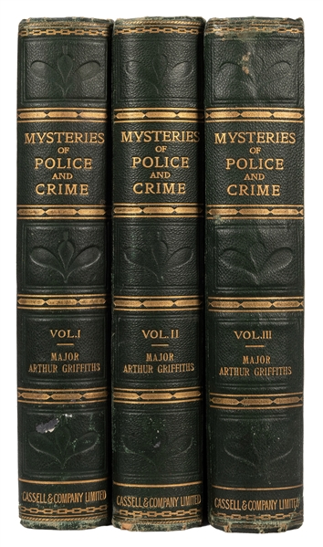  Griffiths, Arthur. Mysteries of Police and Crime. 