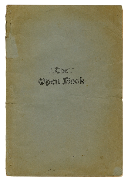  [Johnson, J.H.]. The Open Book.