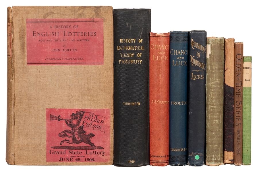 Nine Volumes on Gambling, Probabilities, and Lottery.