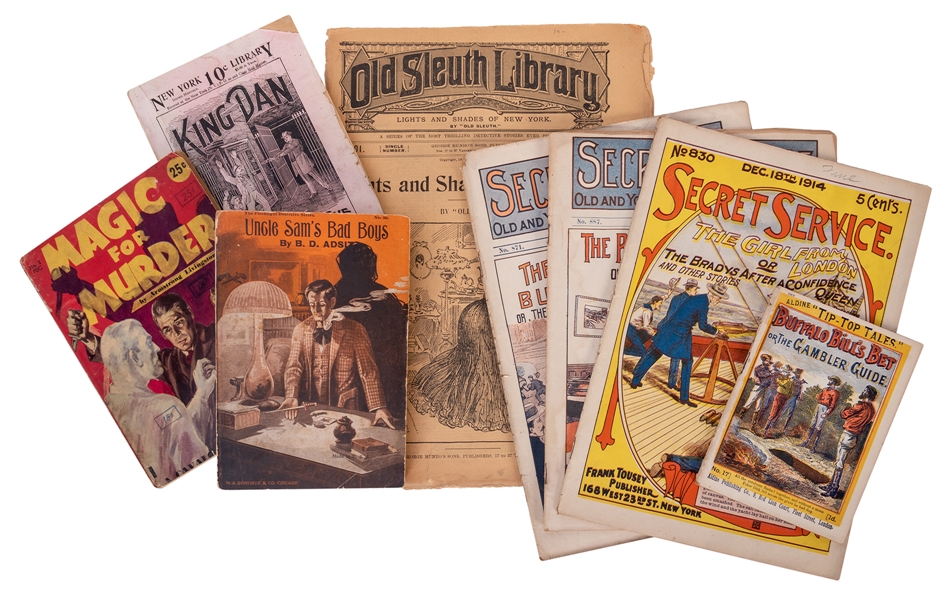  [Pulps] Early 20th Century Detective / Crime Pulps.