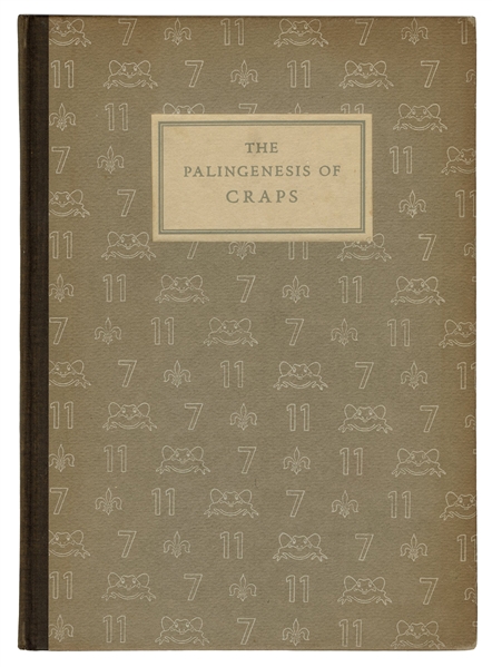  Tinker, Edward Larocque. The Palingenesis of Craps. 