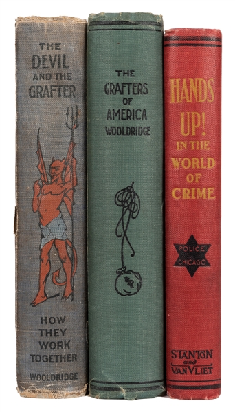  Wooldridge, Clifton. Three Volumes on Crime by Wooldridge.